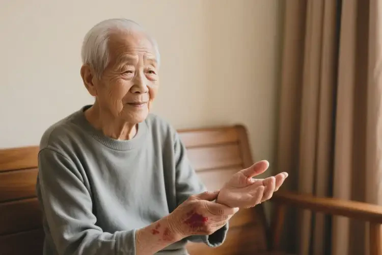 高齡老人身上起濕疹可不可以根治(圖4)