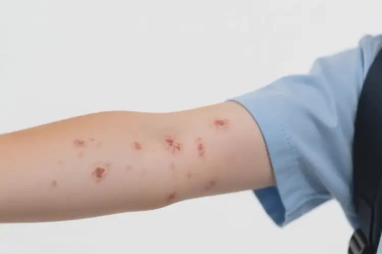 中學(xué)生手臂上偶爾起濕疹可不可以根治(圖4)