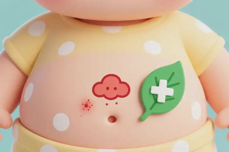 幼兒肚子偶爾長濕疹可不可以根治(圖1)