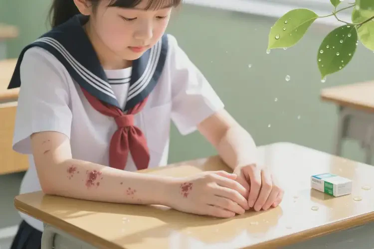 中學(xué)生四肢有濕疹可不可以根治(圖3)