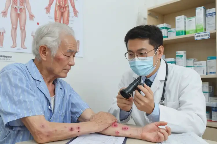 高齡老人手臂經(jīng)常長濕疹可不可以根治(圖3)