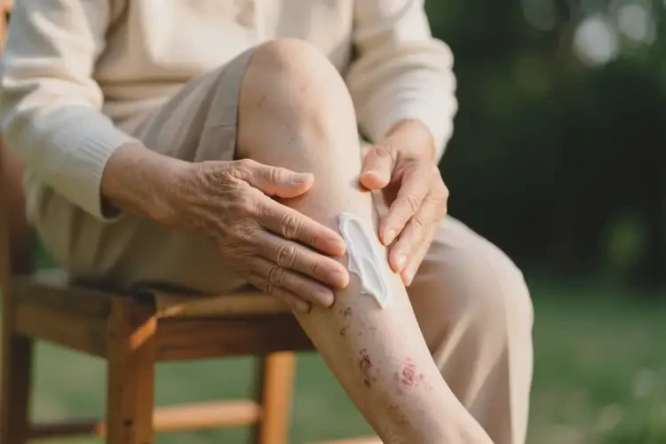 老人小腿有濕疹可以治好嗎(圖3)