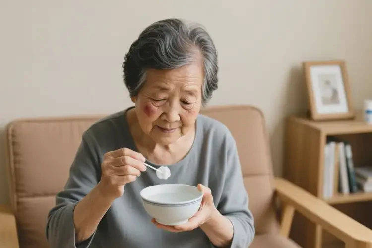 老年人面部經(jīng)常起濕疹可不可以根治(圖1)