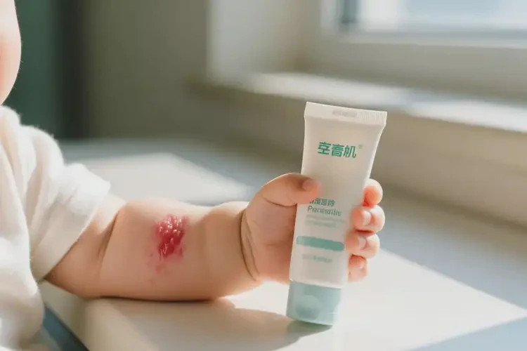 嬰兒手臂上偶爾起濕疹可以治好嗎(圖3)