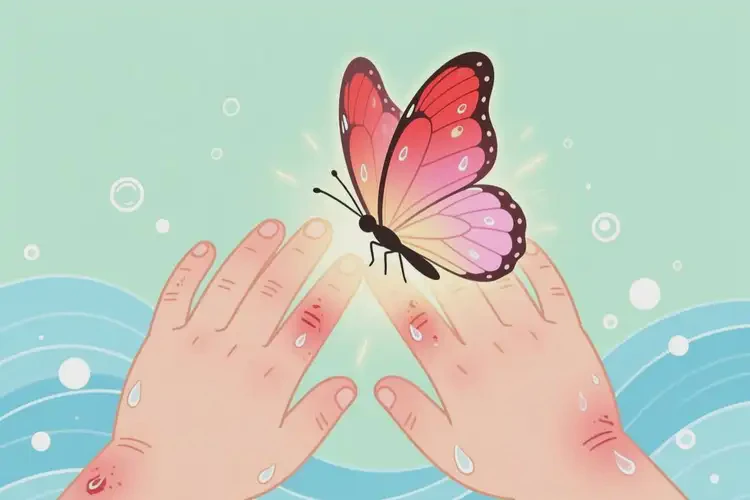 少兒手上起濕疹可不可以根治(圖1)