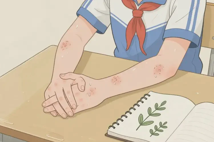 中學(xué)生手上經(jīng)常長(zhǎng)濕疹可不可以根治(圖3)