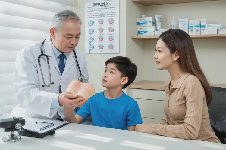 孩子脸上长湿疹可不可以根治(图1)