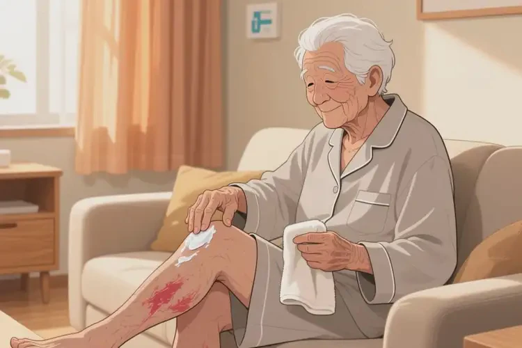 老年人大腿上經(jīng)常長濕疹可不可以根治(圖4)