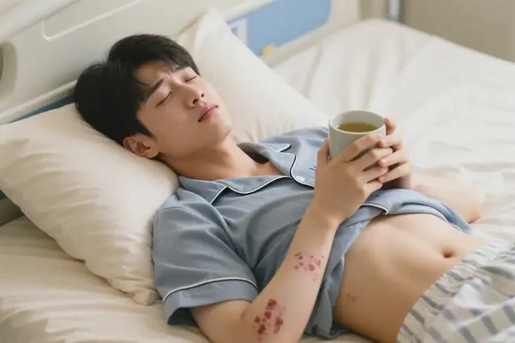 大學(xué)生全身長濕疹可不可以根治(圖2)