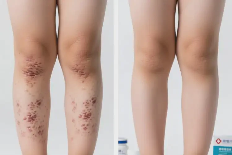 兒童小腿上有濕疹可以治好嗎(圖2)