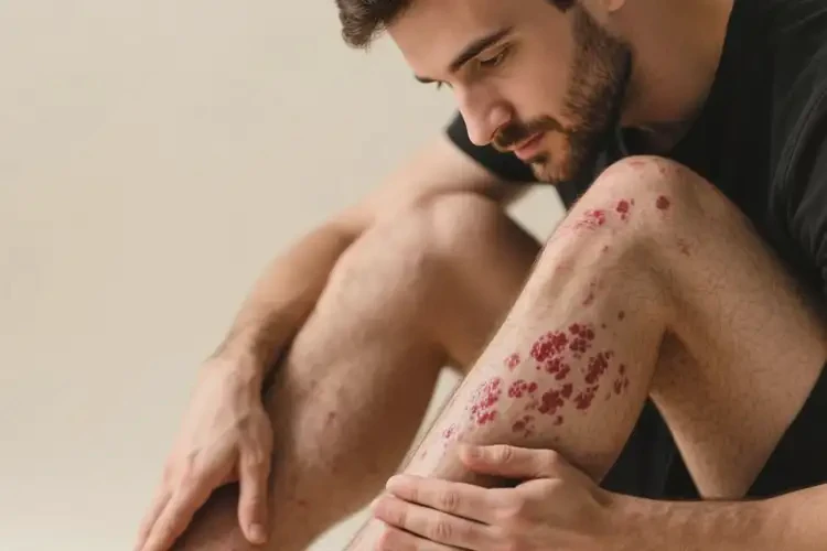 男性四肢經(jīng)常起濕疹可以治好嗎(圖1)