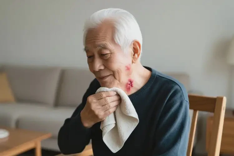 高齡老人面部長(zhǎng)濕疹可不可以根治(圖2)