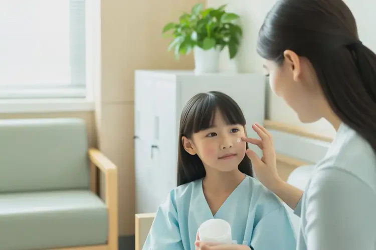 少兒面部出濕疹可以治好嗎(圖4)