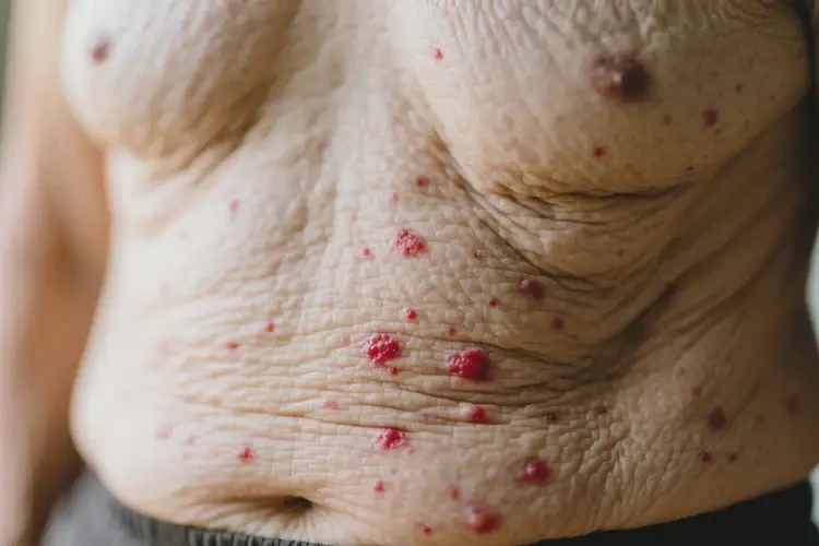 老人肚子偶爾長(zhǎng)濕疹可不可以根治(圖4)