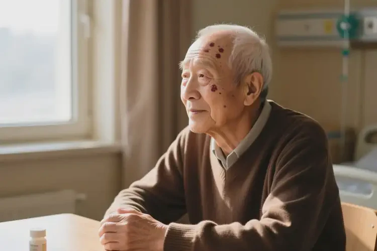 老人臉上偶爾起濕疹可以治好嗎(圖2)