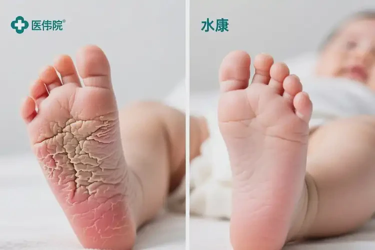 嬰兒腳上起濕疹可以治好嗎(圖3)