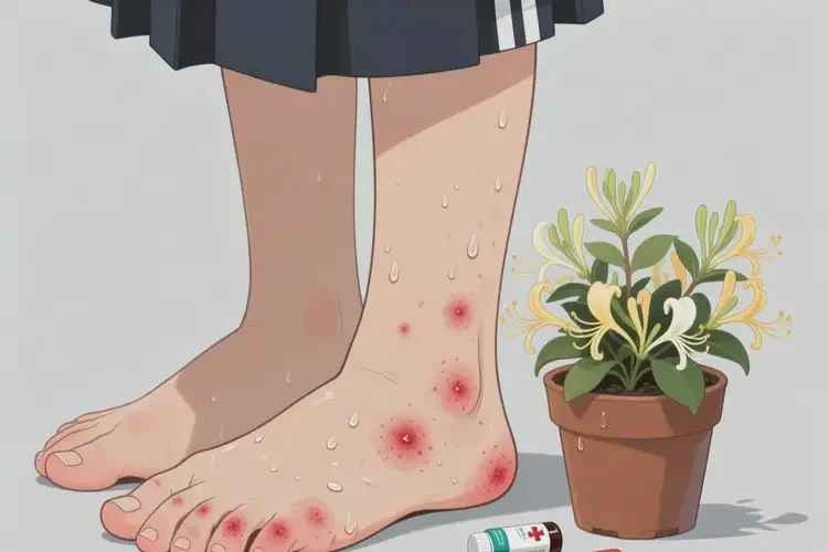 大學(xué)生腳上長濕疹可不可以根治(圖4)