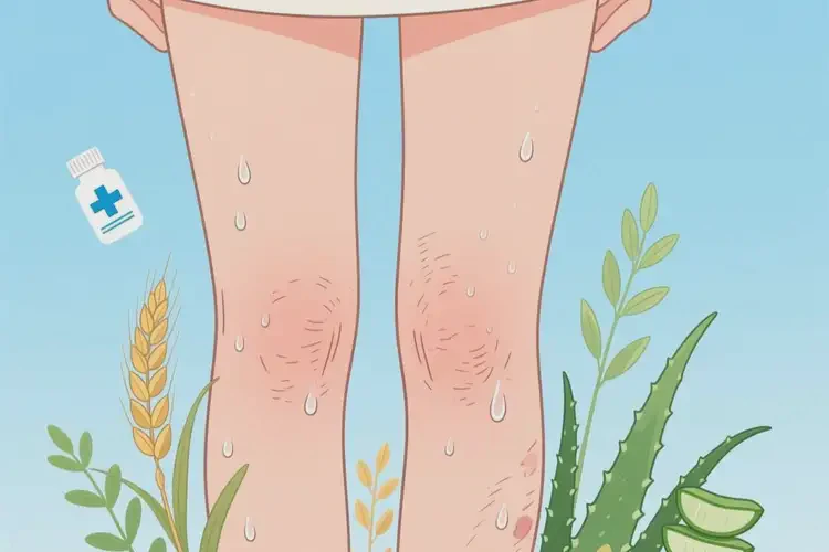 青年人大腿上容易起湿疹可不可以根治(图3)