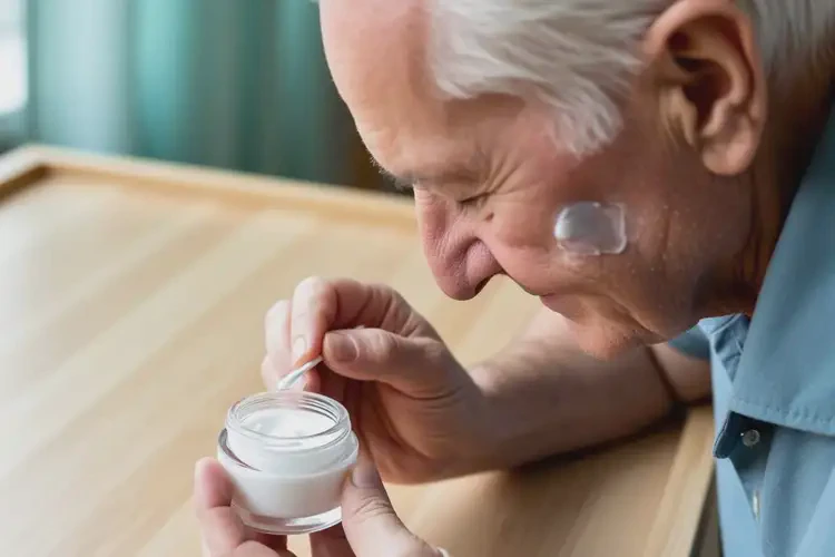 高齡老人面部經(jīng)常起濕疹可不可以根治(圖2)