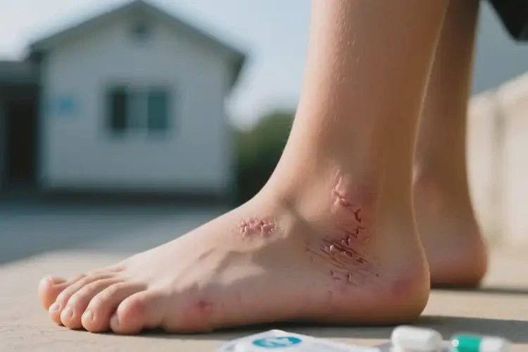 青年人腳上容易長(zhǎng)濕疹可不可以根治(圖4)