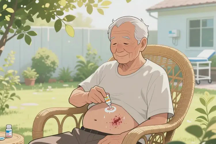 老年人肚子上起濕疹可以治好嗎(圖1)