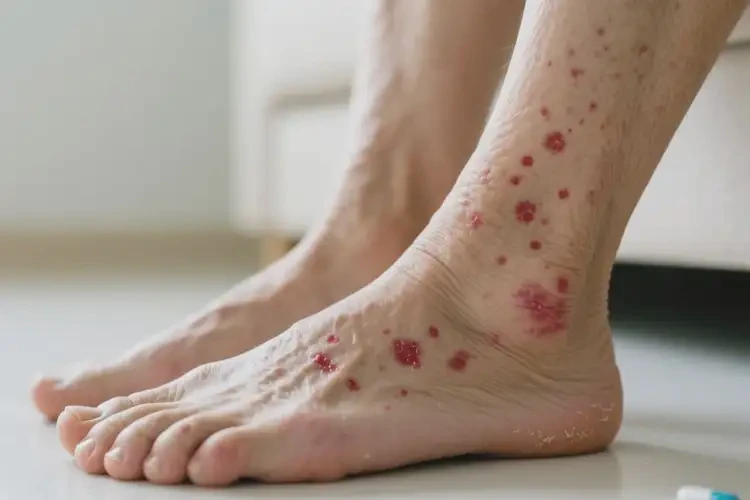 老年人腳上偶爾長濕疹可不可以根治(圖4)