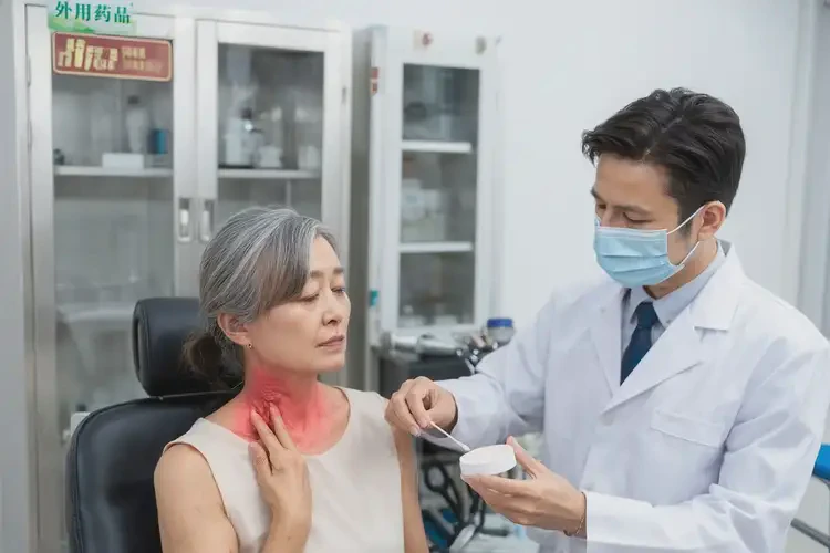 女性脖子上出現(xiàn)濕疹可以治好嗎(圖3)