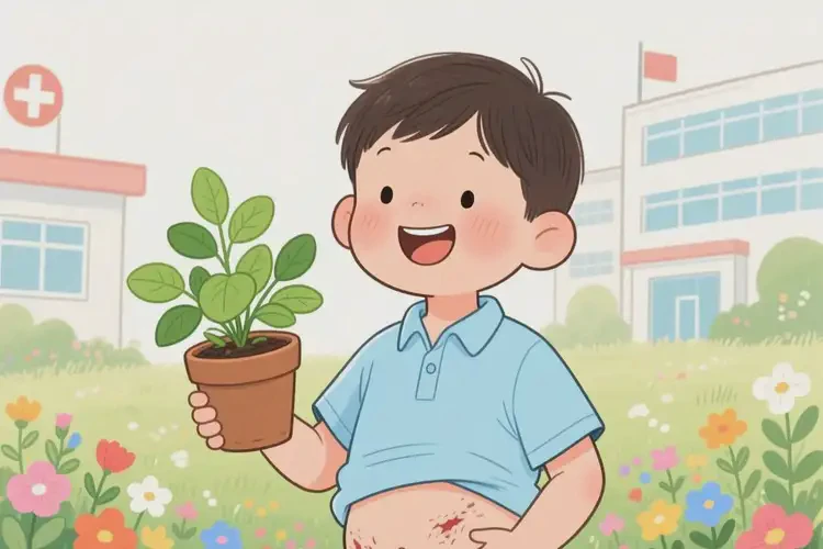 少儿肚子上有湿疹可以治好吗(图2)