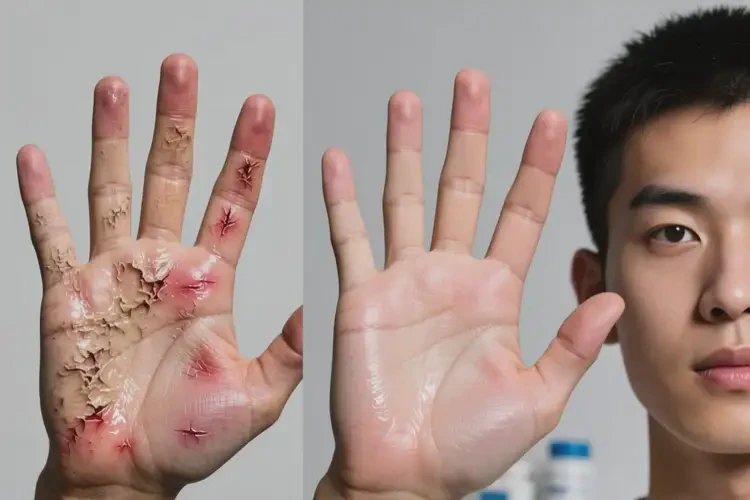 男生手上偶尔起湿疹可不可以根治(图2)