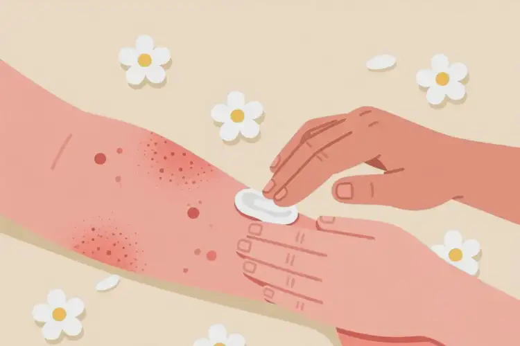 大學(xué)生全身偶爾長濕疹可不可以根治(圖3)