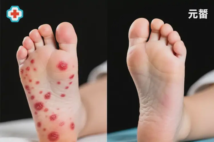 兒童腳上出現(xiàn)濕疹可以治好嗎(圖4)