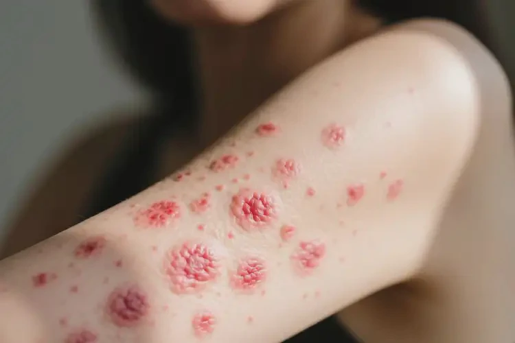 女人手臂上出湿疹可不可以根治(图4)