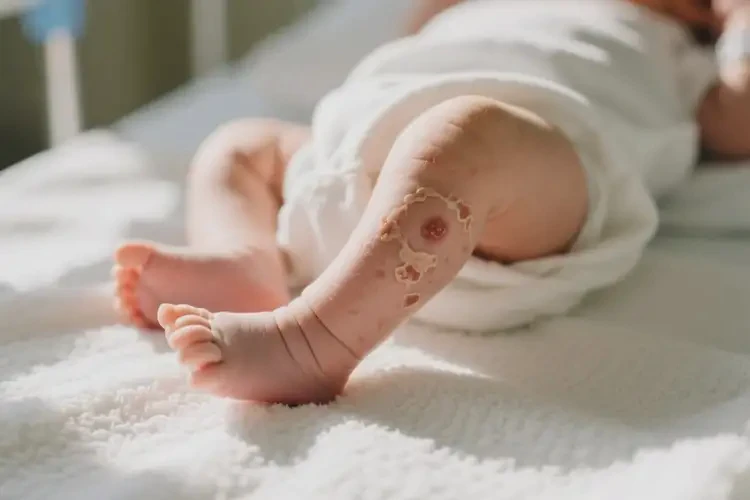 新生兒小腿上容易起濕疹可不可以根治(圖3)