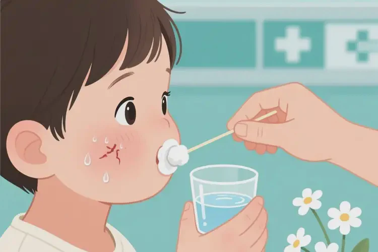 孩子臉上經(jīng)常起濕疹可不可以根治(圖1)