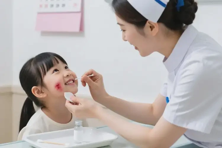 少兒面部出濕疹可以治好嗎(圖3)