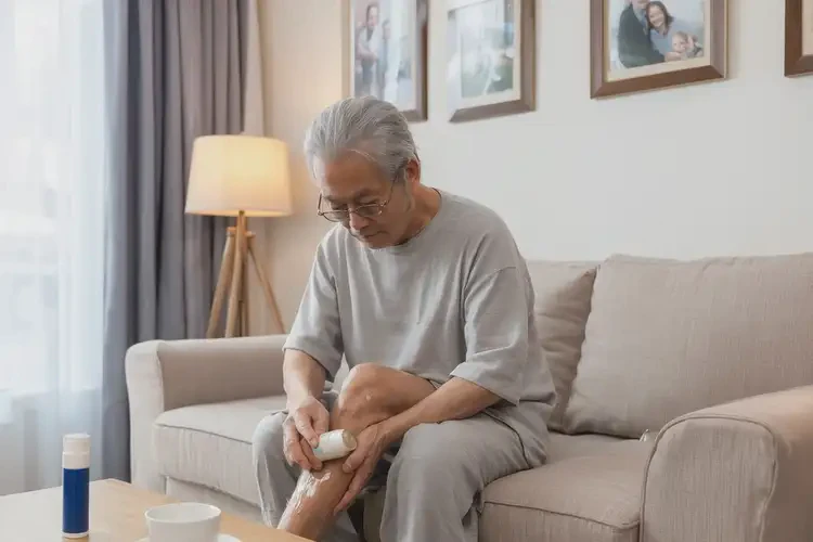 老年人大腿有濕疹可不可以根治(圖2)