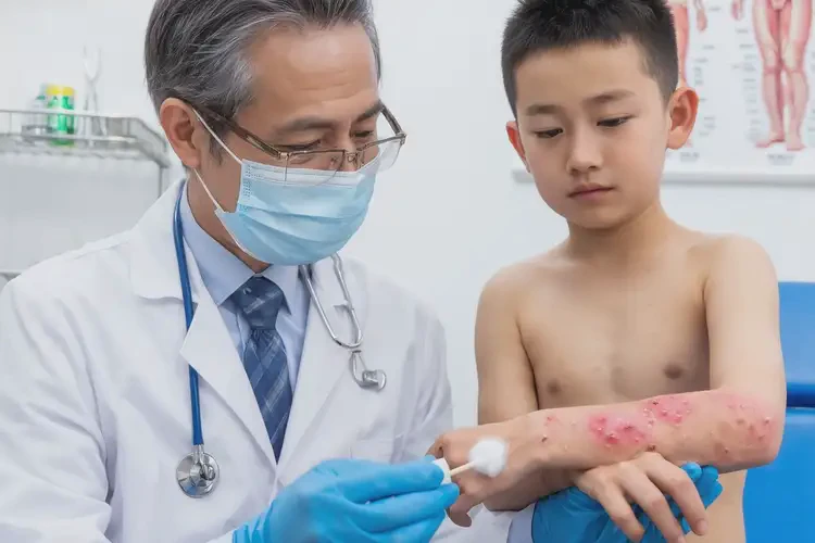 兒童手臂起濕疹可以治好嗎(圖3)