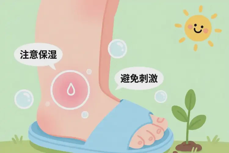 孩子腳上有濕疹可不可以根治(圖2)