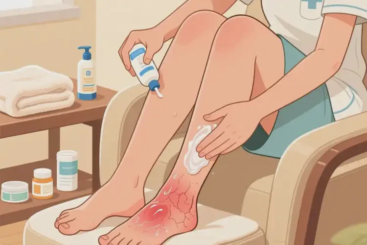 女性腳上經(jīng)常起濕疹可以治好嗎(圖2)