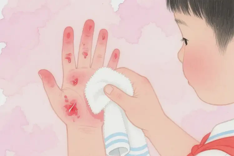 小學(xué)生手上有濕疹可不可以根治(圖2)