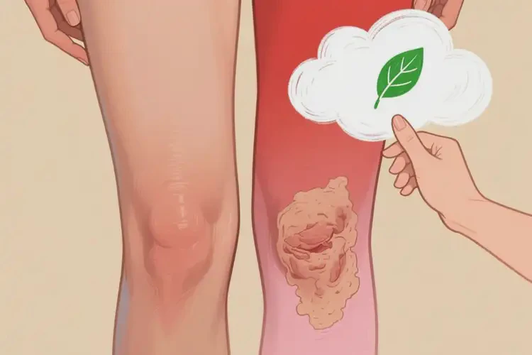 女生大腿出現(xiàn)濕疹可不可以根治(圖2)