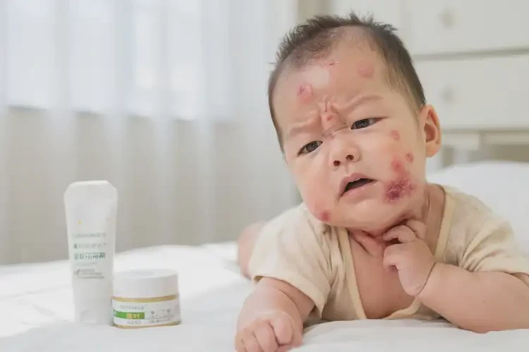 宝宝脖子出现湿疹可以彻底自愈吗(图4)