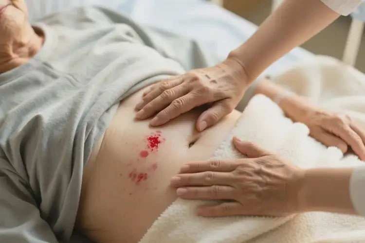 老年人肚子經(jīng)常起濕疹可以治好嗎(圖1)