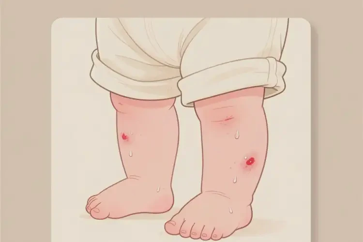 幼兒小腿上偶爾起濕疹可不可以根治(圖3)