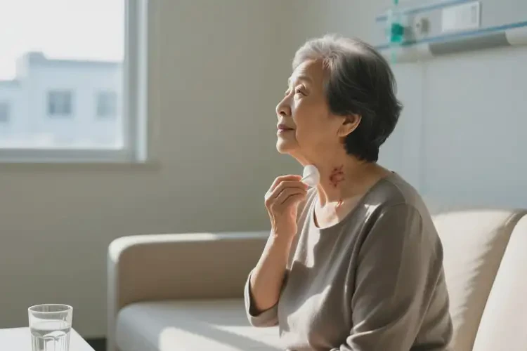 老年人脖子出現(xiàn)濕疹可不可以根治(圖3)