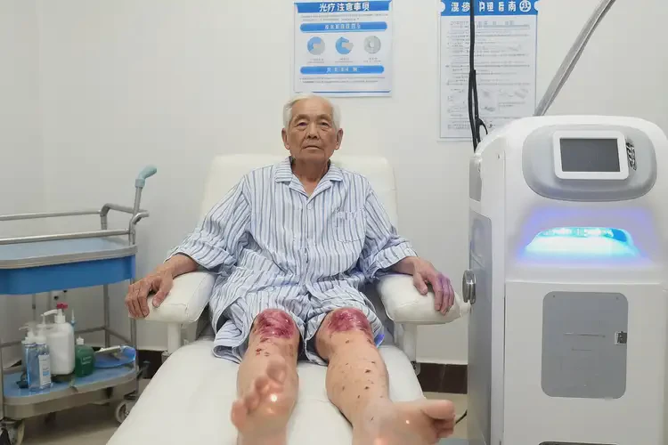 老年人大腿有濕疹可不可以根治(圖1)