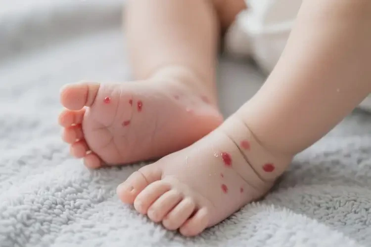 新生兒腳上容易長(zhǎng)濕疹可不可以根治(圖3)