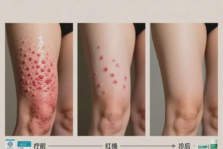 女人大腿容易長濕疹可不可以根治(圖1)