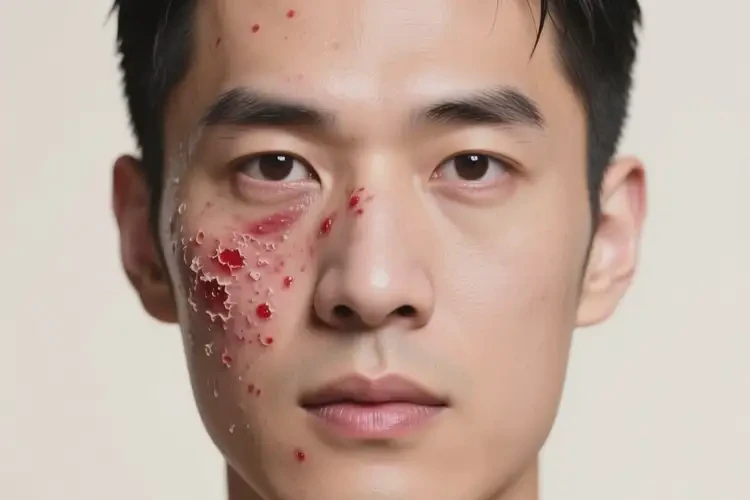 男性面部長濕疹可不可以根治(圖3)