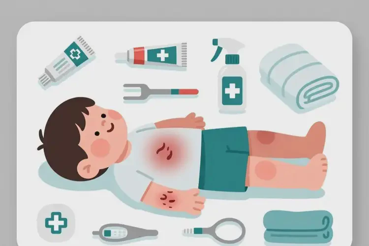 兒童全身出現(xiàn)濕疹可以治好嗎(圖2)